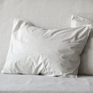 Geometric Rustic Grey Pillowcase 2 pc